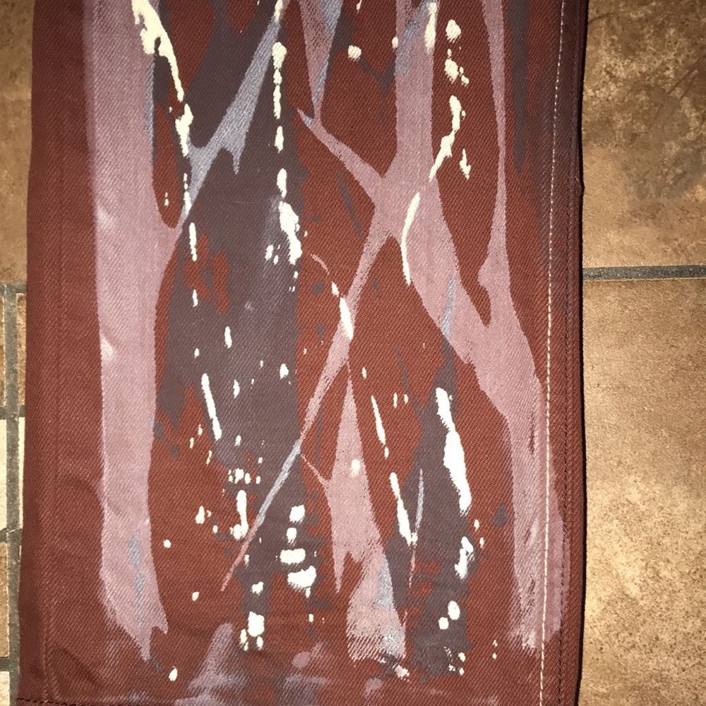 Men’s A. Tiziano Camo Jeans - Picture 2 of 10